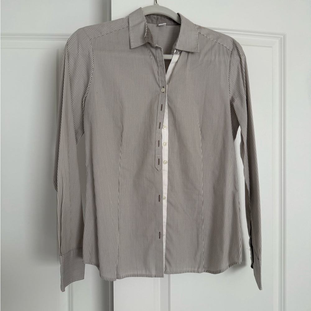 Eterna Excellent Fine-Stripe Button-Down | EU 36